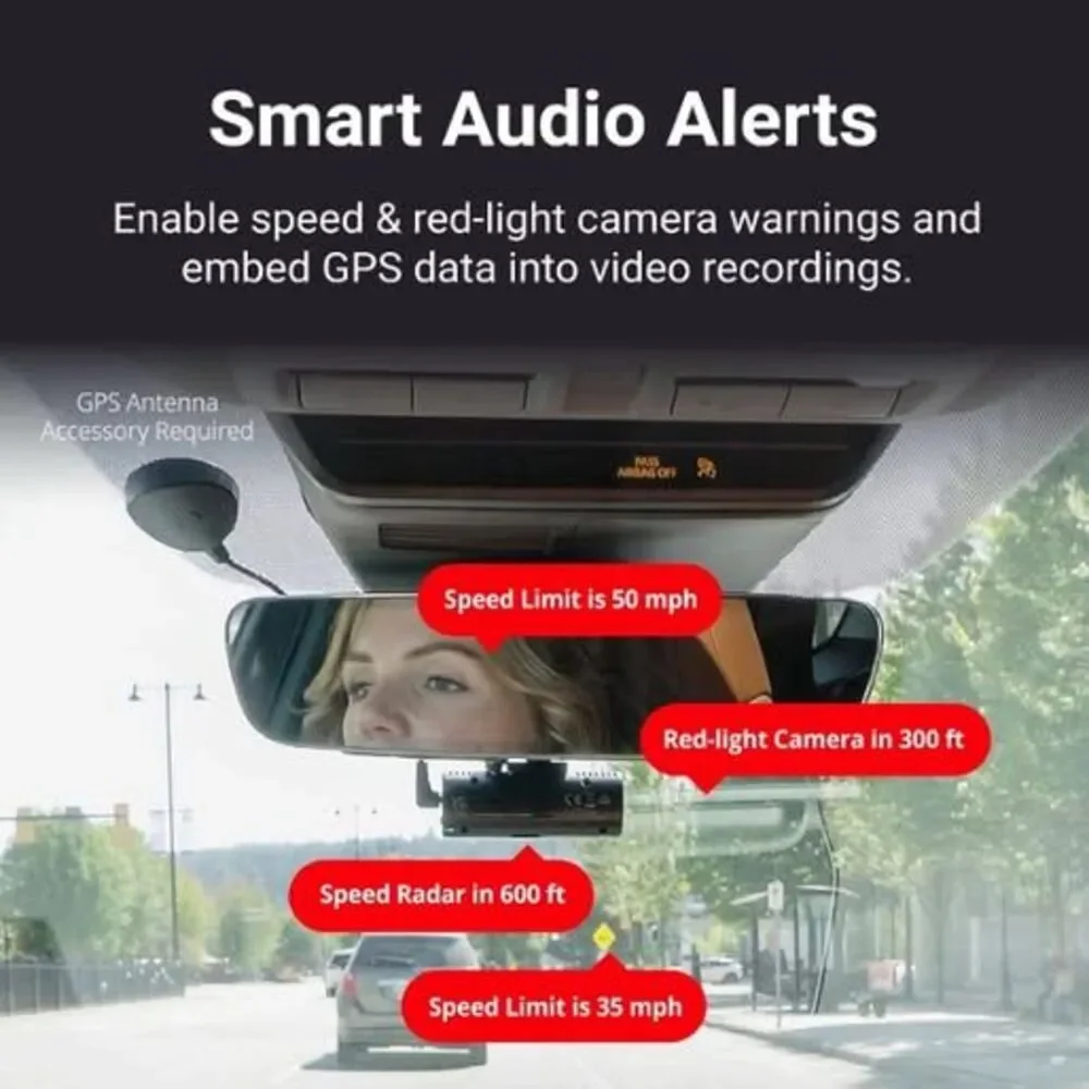 Thinkware Dash Cam F70 PRO-1080p FHD,Wi‐Fi,Smart Parking  with Super Night Visio